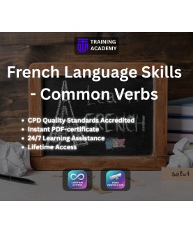 French Language Skills - Common Verbs Course Online Training Academy Key GLOBAL